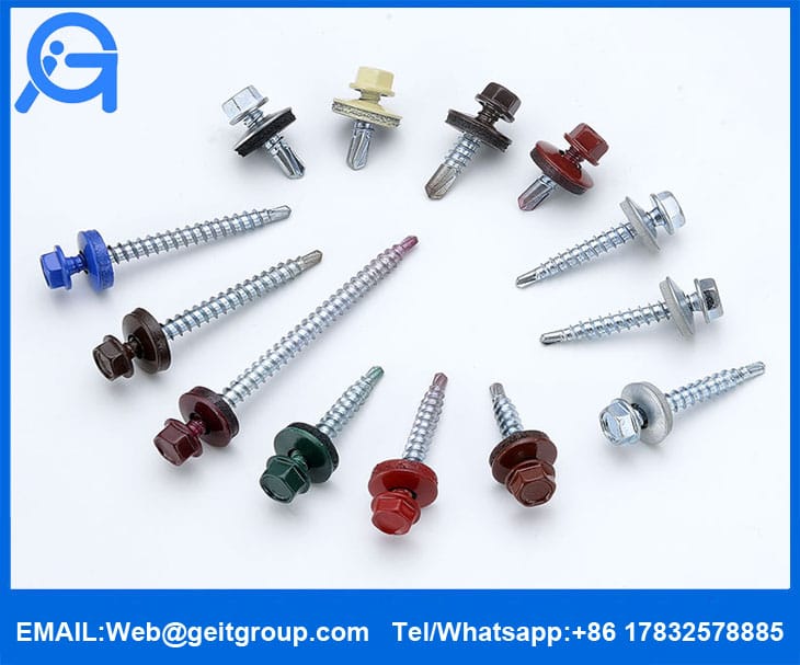 Hex Washer Head Sheet Metal Screws