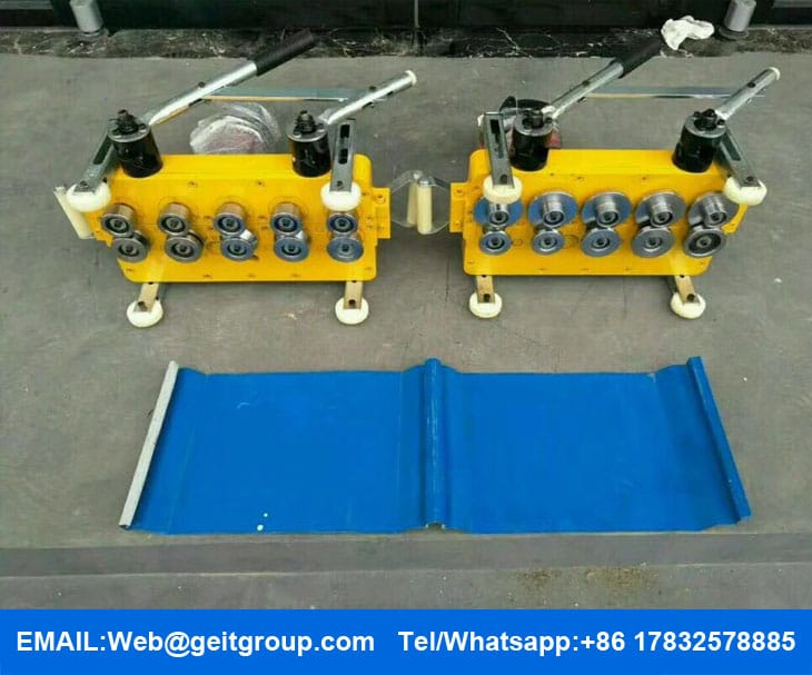 Standing Seam Seamer machine